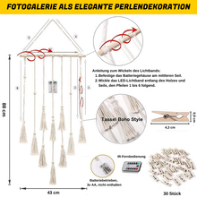 Lade das Bild in den Galerie-Viewer, Boho LED-Fotowand
