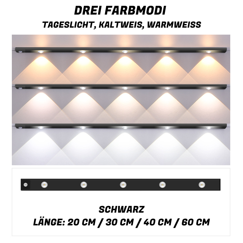 LED Spot - Sensor energiesparende Unterbauleuchte