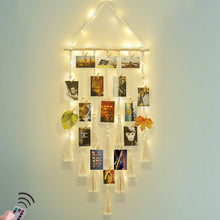 Lade das Bild in den Galerie-Viewer, Boho LED-Fotowand
